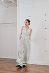 snow denim pants