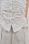 gather stripe top