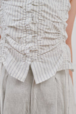画像をギャラリービューアに読み込む, gather stripe top

