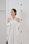 lace tie over dress