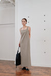 【POPUP先行販売アイテム】back tie cocoon dress