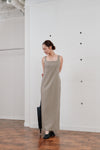 【POPUP先行販売アイテム】back tie cocoon dress