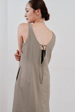画像をギャラリービューアに読み込む, 【POPUP先行販売アイテム】back tie cocoon dress

