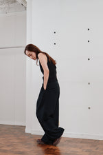 画像をギャラリービューアに読み込む, double tuck wide pants
