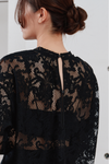 rascel lace half sleeve top