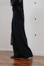画像をギャラリービューアに読み込む, double tuck wide pants
