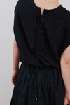 【POPUP先行販売アイテム】back laceup sweat top