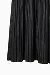 SATIN PLEATS DRESS