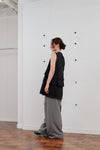 double tuck wide pants