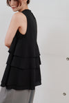cotton crepe layer top