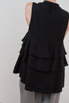 cotton crepe layer top
