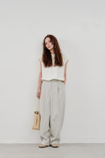 画像をギャラリービューアに読み込む, 【POPUP先行販売アイテム】back laceup sweat top
