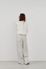 画像をギャラリービューアに読み込む, 【POPUP先行販売アイテム】back laceup sweat top
