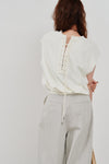 【POPUP先行販売アイテム】back laceup sweat top