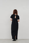 front tuck cocoon dress