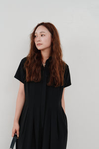 wide tuck jumpsuit