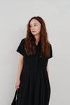 wide tuck jumpsuit