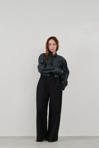 snow denim blouson