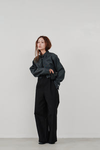 snow denim blouson