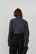 画像をギャラリービューアに読み込む, snow denim blouson
