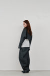 snow denim pants