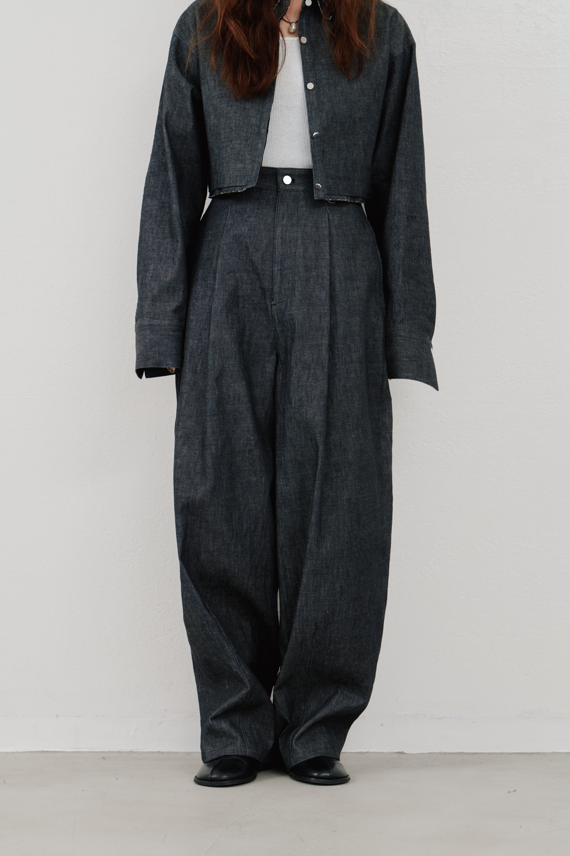 snow denim pants