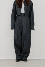 画像をギャラリービューアに読み込む, snow denim pants
