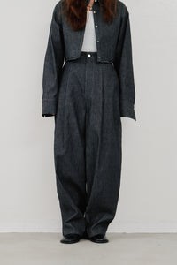 snow denim pants