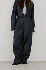画像をギャラリービューアに読み込む, snow denim pants
