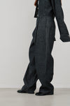 snow denim pants