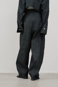 snow denim pants