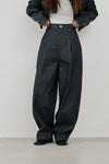 snow denim pants