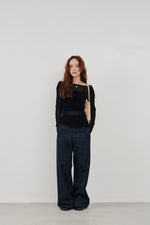 画像をギャラリービューアに読み込む, flocky tulle top
