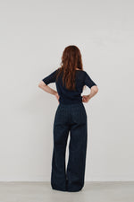 画像をギャラリービューアに読み込む, cropped sheer knit cardigan

