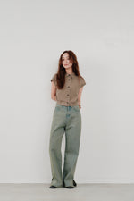 画像をギャラリービューアに読み込む, cut off cropped shirt
