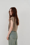 cut off cropped shirt