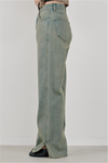 side hem slit denim