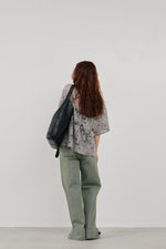画像をギャラリービューアに読み込む, rascel lace half sleeve top
