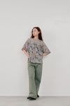 rascel lace half sleeve top