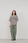 rascel lace half sleeve top