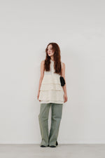 画像をギャラリービューアに読み込む, cotton crepe layer top
