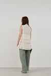 cotton crepe layer top