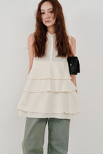 画像をギャラリービューアに読み込む, cotton crepe layer top
