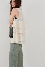 画像をギャラリービューアに読み込む, cotton crepe layer top
