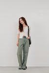 cropped sheer knit cardigan