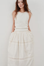 画像をギャラリービューアに読み込む, crochet edging knit top
