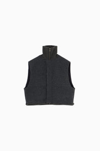 WOOL HIGHNECK VEST