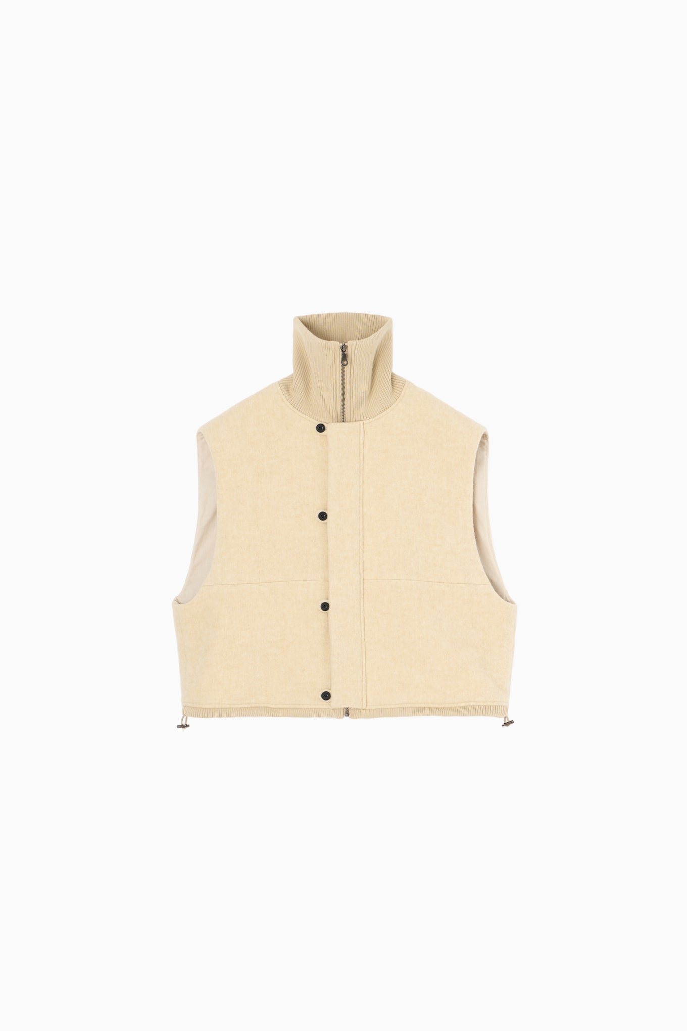 WOOL HIGHNECK VEST