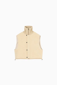 WOOL HIGHNECK VEST