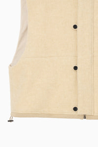 WOOL HIGHNECK VEST